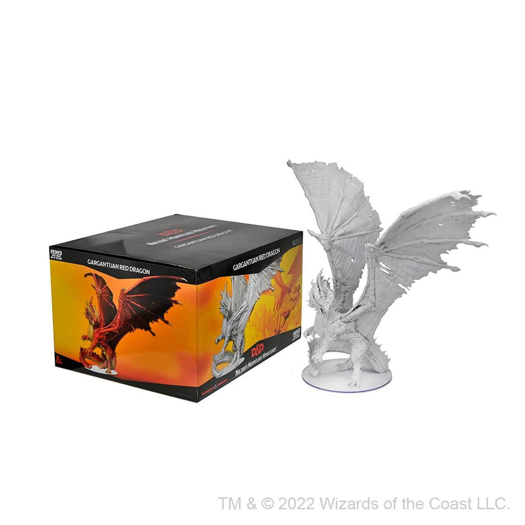 D&D: Nolzur's Marvelous Miniatures - Gargantuan Red Dragon - 