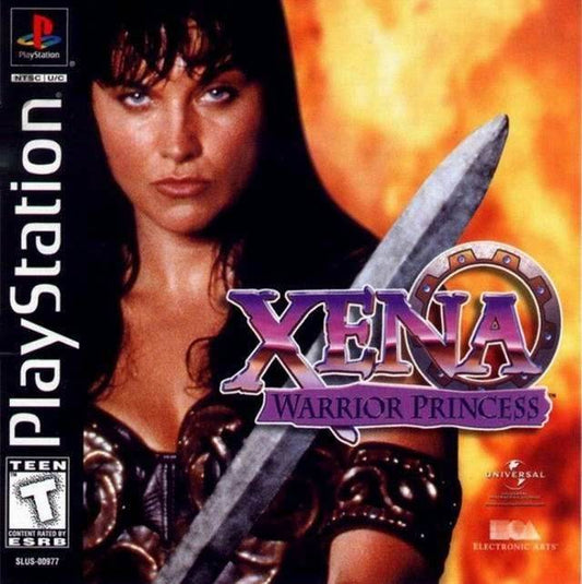 Xena Warrior Princess (Playstation) - Game Manual Only