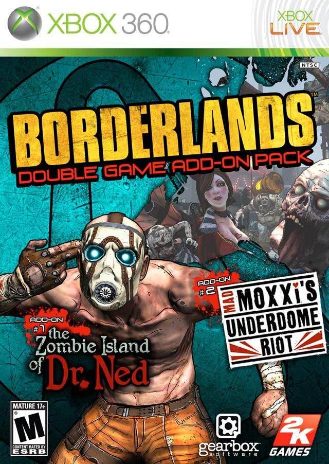 Borderlands: Double Game Add-On Pack (Xbox 360) - Game Manual Only