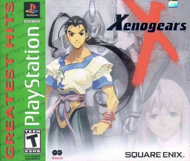 Xenogears (Greatest Hits) (Playstation) - Game Manual Only