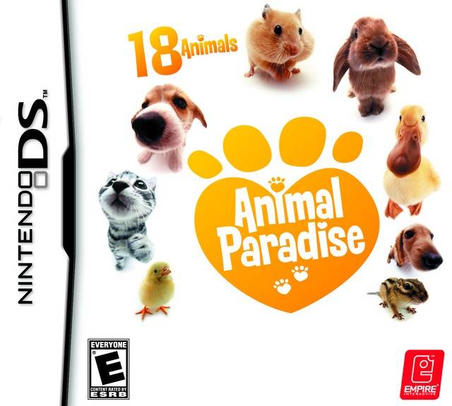 Animal Paradise (Nintendo DS) - Game Manual Only
