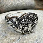 Signet Tree of Life Ring