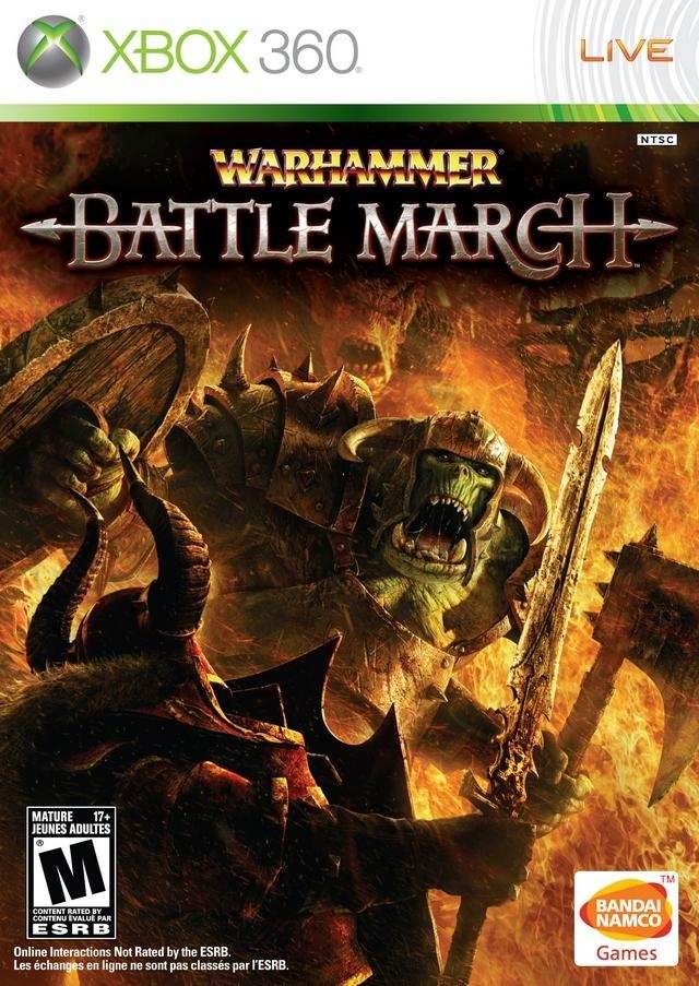 Warhammer Battle March (Xbox 360) - Game Manual Only