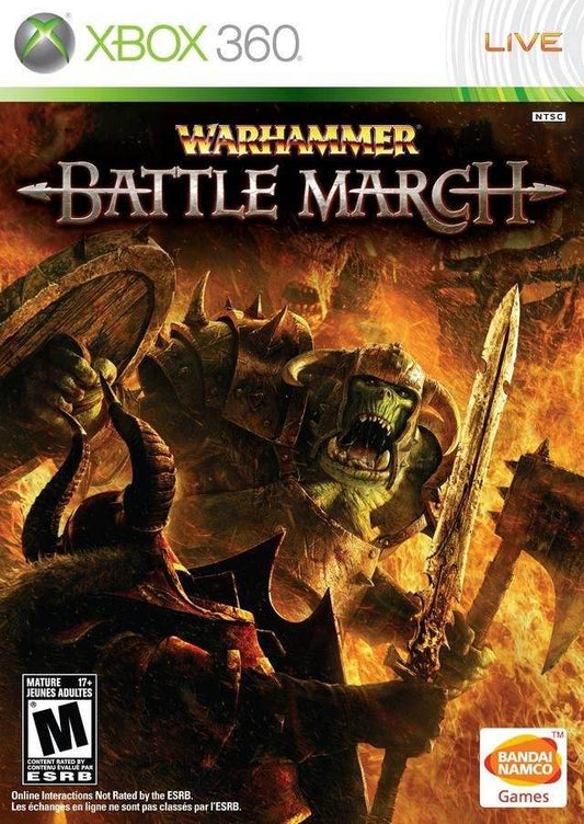 Warhammer Battle March (Xbox 360) - Game Manual Only