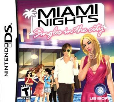 Miami Nights: Singles In The City (Nintendo DS) - Game Manual Only