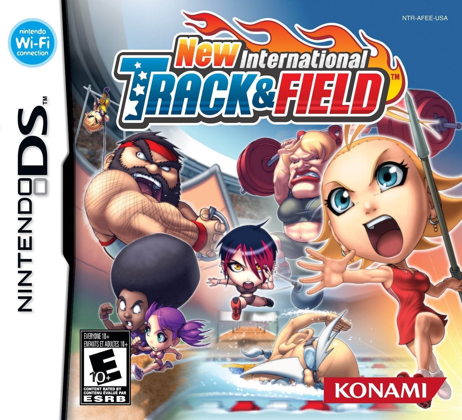 New International Track & Field (Nintendo DS) - Game Manual Only