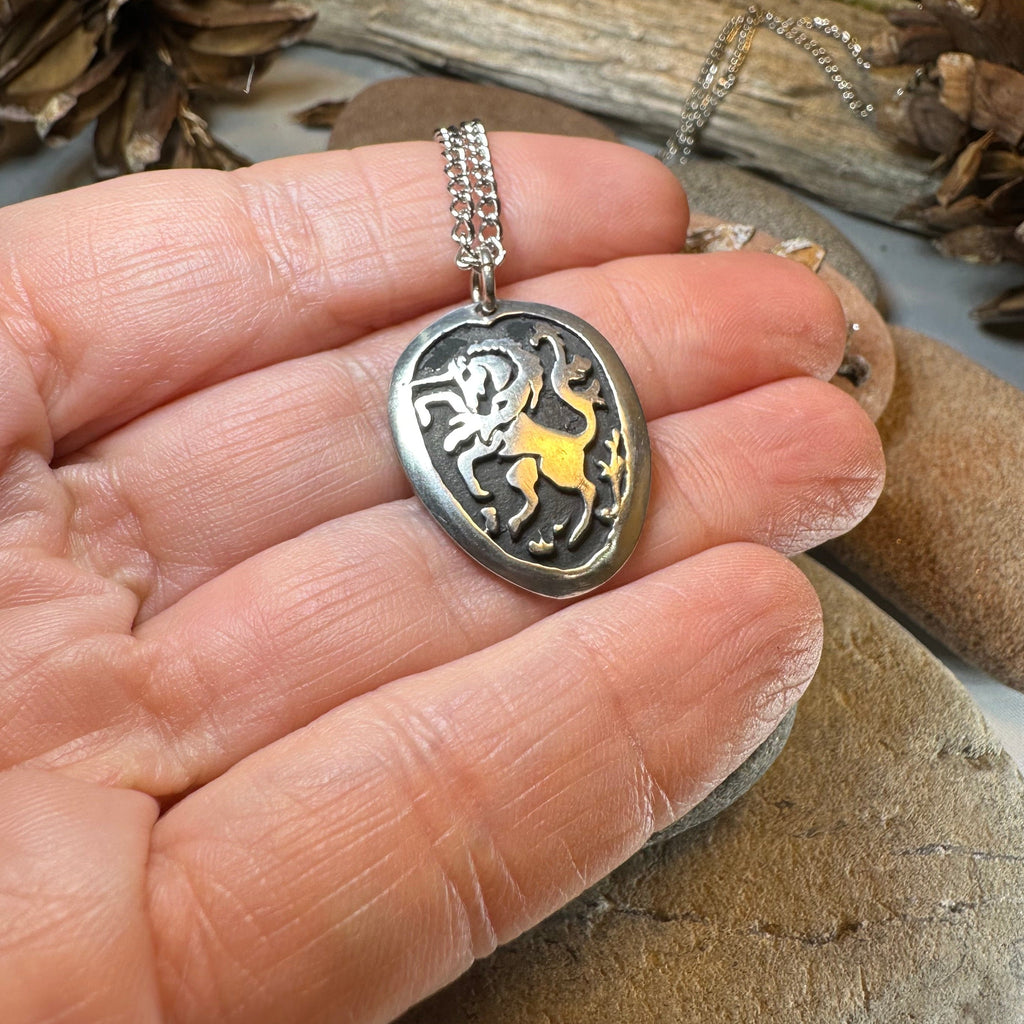 Unicorn of Scotland Pewter Necklace
