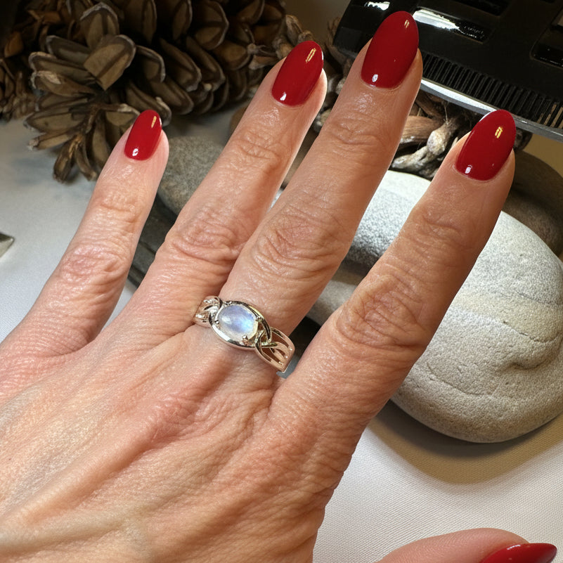 Hadlie Moonstone Ring