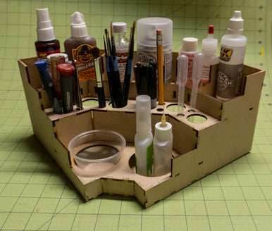 Paint Rack - 90 Degree Corner - 