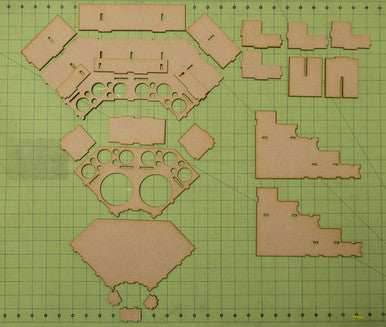 Paint Rack - 90 Degree Corner - 