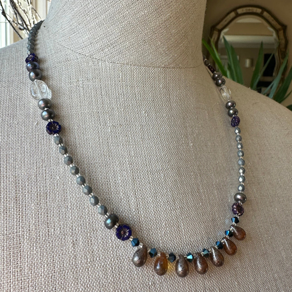 Celtic Twilight Crystal Necklace