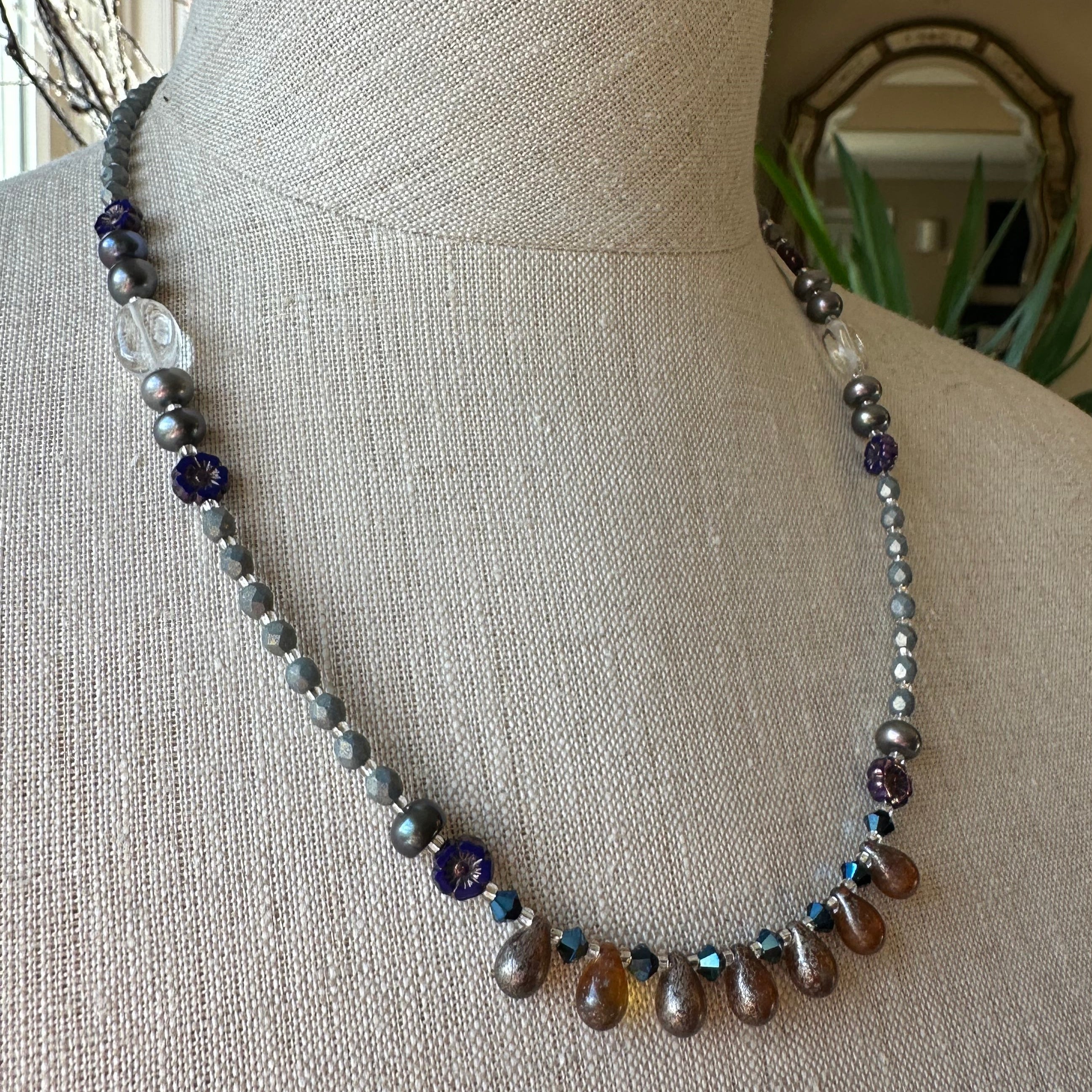 Celtic Twilight Crystal Necklace