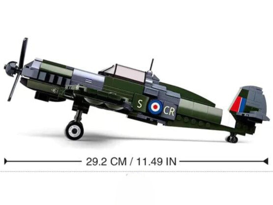 WWII - British Spitfire - Mil-Blox