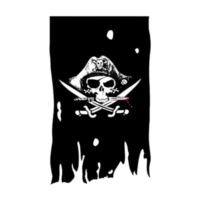 90x150cm 3x5FTS Never Say Die Goonies Pirate Flag Jolly Roger