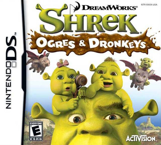 Shrek The Third: Ogres and Donkeys (Nintendo DS) - Game Manual Only