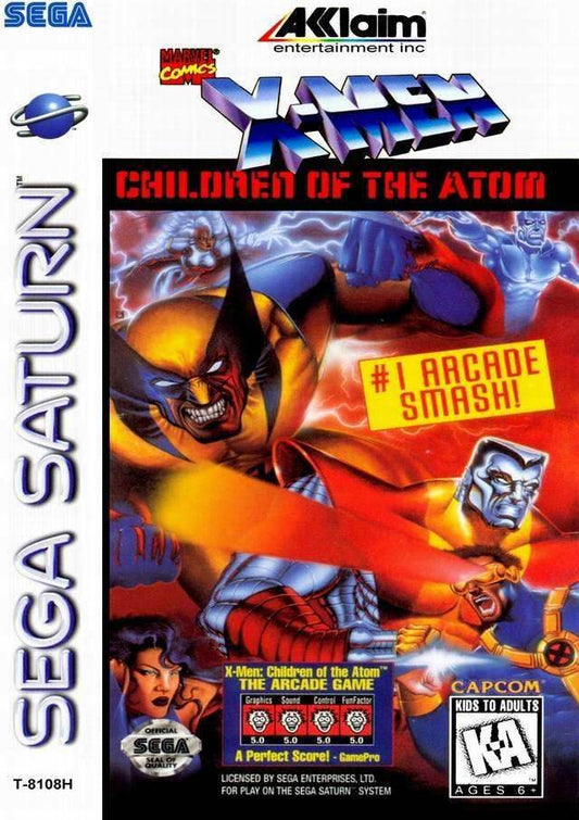 X-Men Children of the Atom (Sega Saturn) - Game Manual Only