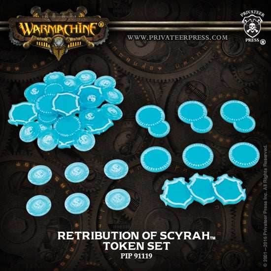 Warmachine: Retribution of Scyrah Token Set - 