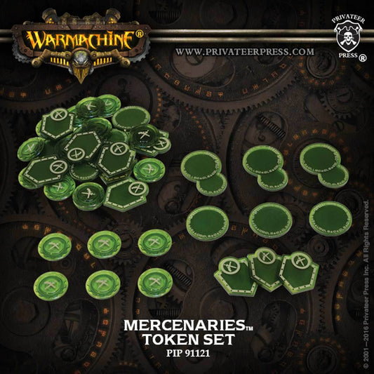 Warmachine: Mercenaries Token Set - 