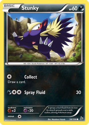 Stunky 054/106 - XY  Flashfire