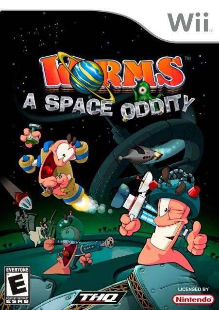 Worms: A Space Oddity (Wii) - Game Manual Only