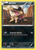 Sandile 056/106 - XY  Flashfire Reverse Holofoil