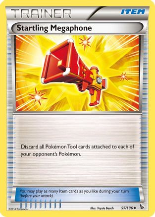 Startling Megaphone 097/106 - XY  Flashfire