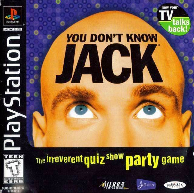 You Don't Know Jack (Playstation) - Game Manual Only