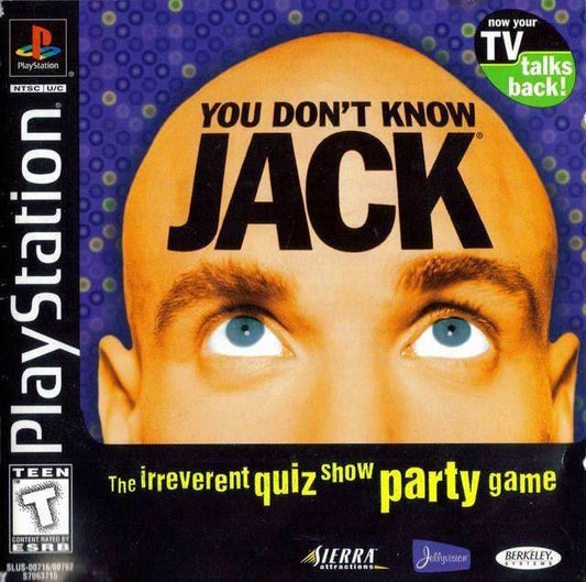 You Don't Know Jack (Playstation) - Game Manual Only