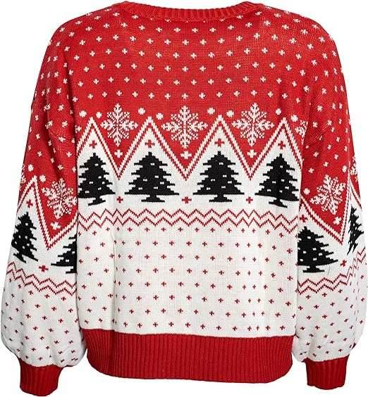 Coca Cola Heart Polar Bear Drinking Sweater - S
