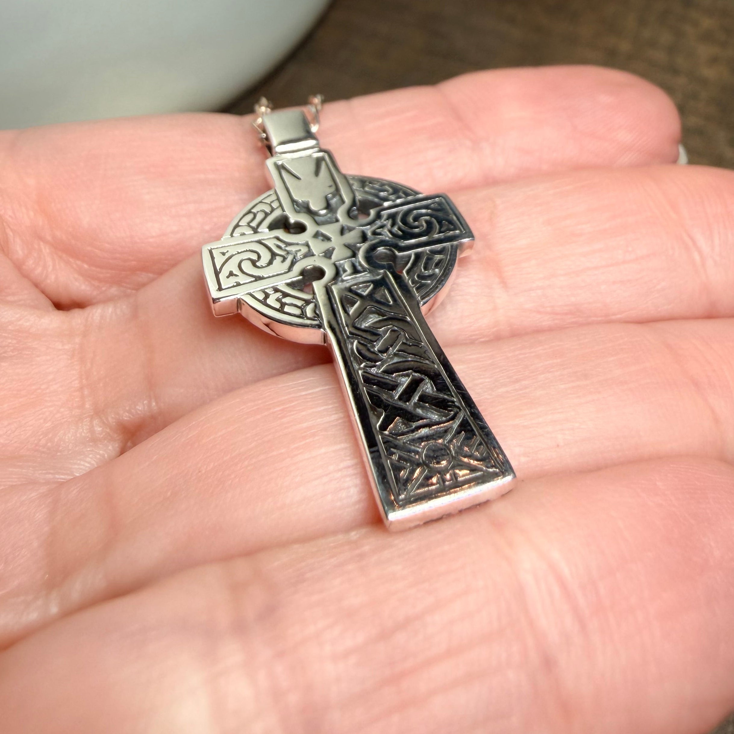 Canice Celtic Cross Necklace
