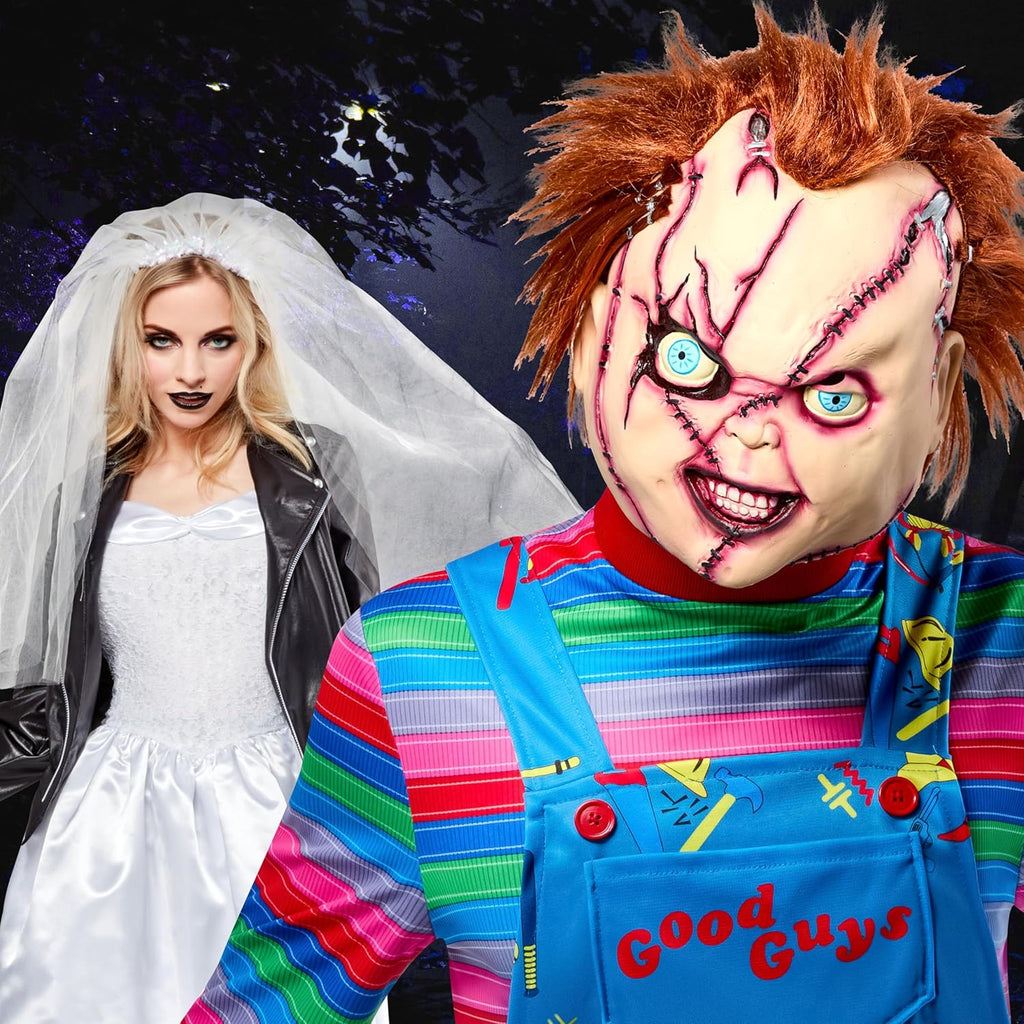 Bride of Chucky: Chucky Overhead Latex Mask for Adults