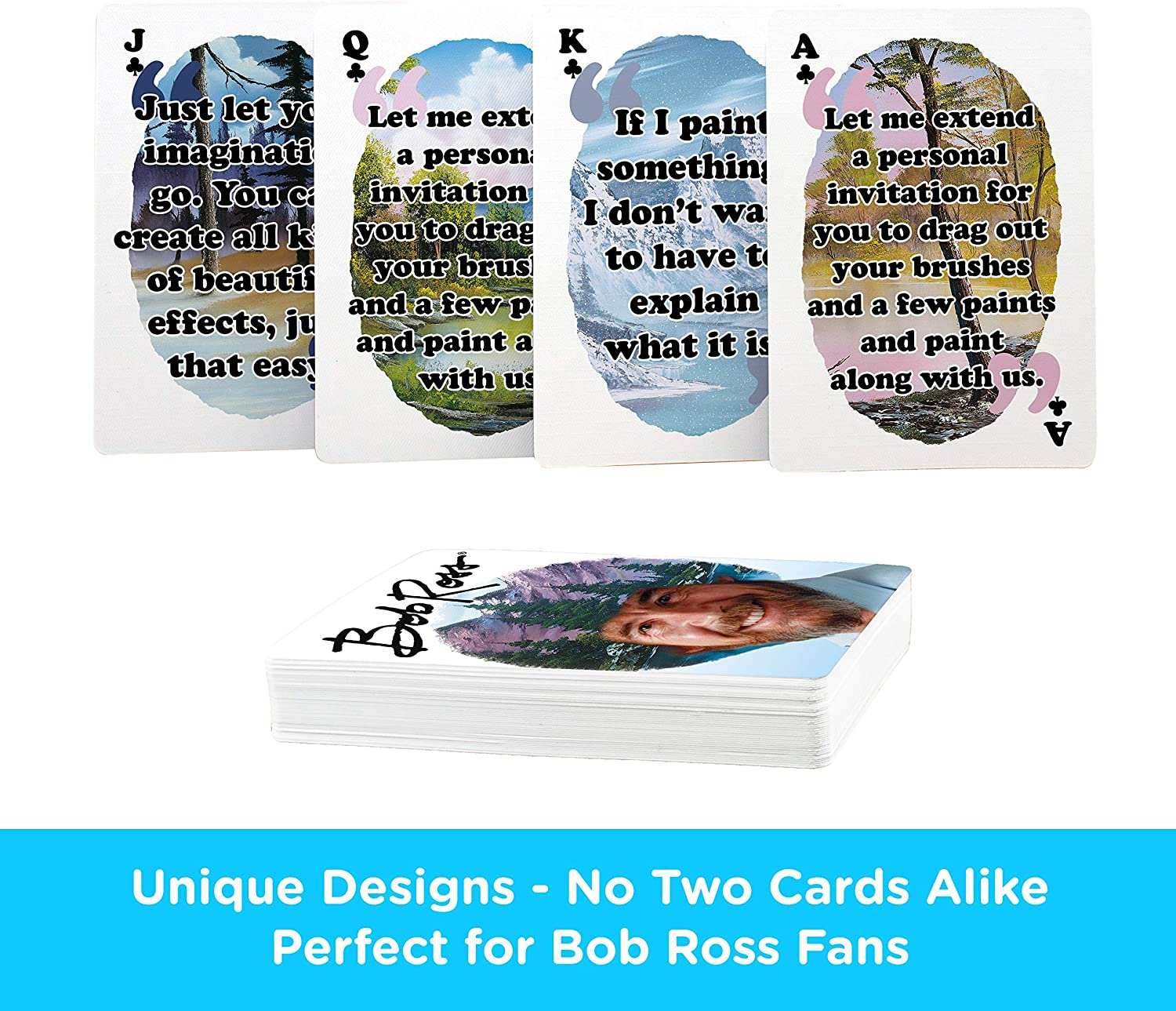 Aquarius Playing Cards: Bob Ross Quotes 2 - 
