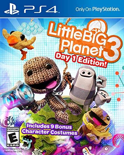 Little Big Planet 3: Day 1 Edition! (Playstation 4) - Game Manual Only