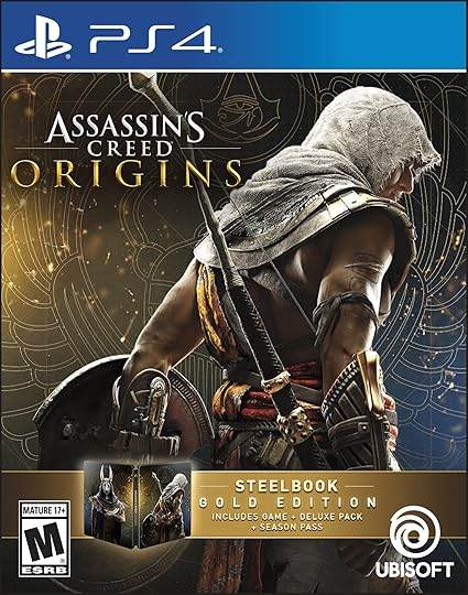 Assassin's Creed Origins Steelbook Gold Edition (PlayStation 4) - Game Only