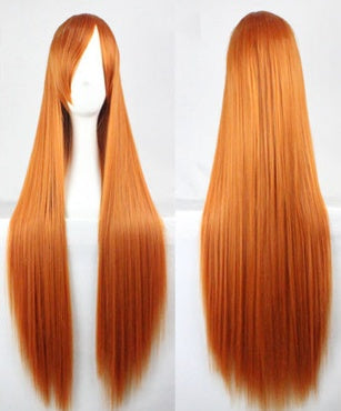 100cm Cosplay Straight Wig – Long Dyeable Party Wig | 18 Colors