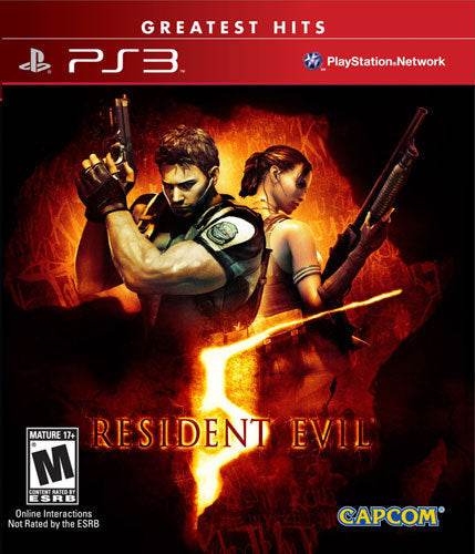 Resident Evil 5 (Greatest Hits) (Playstation 3) - Game Manual Only