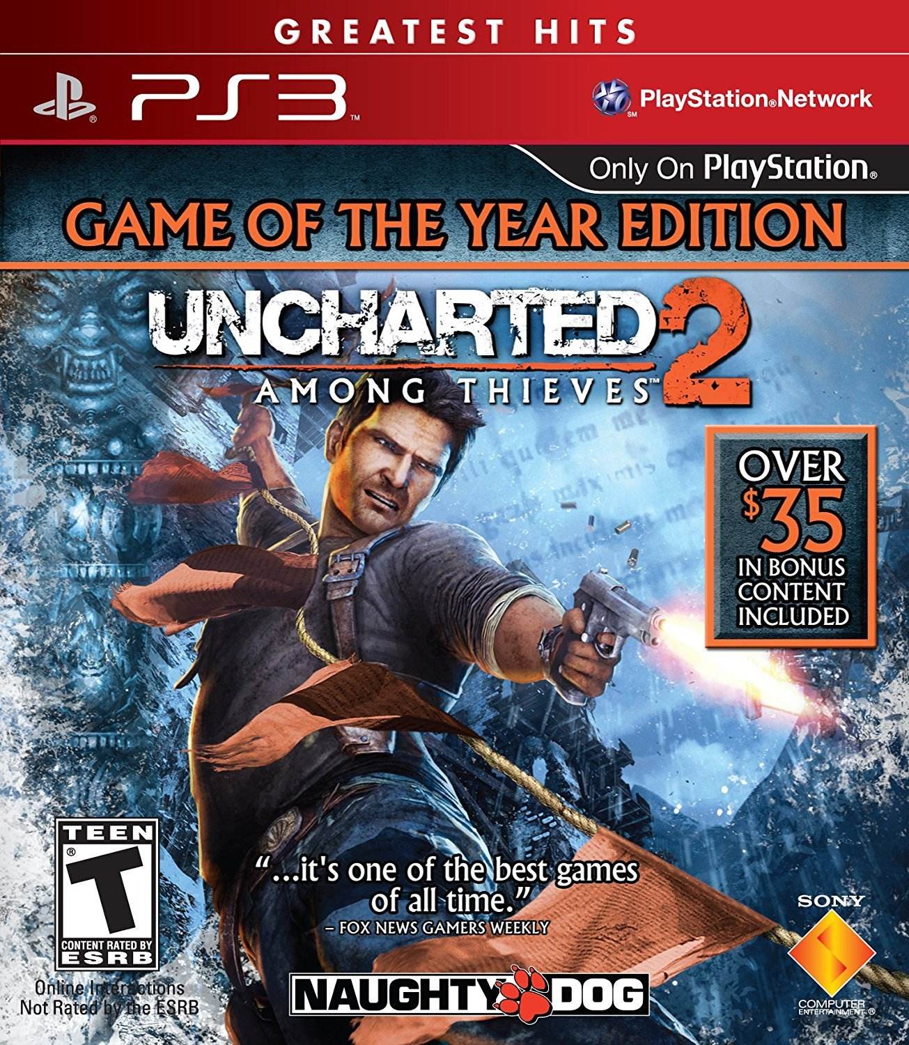 Uncharted 2: Among Thieves (Greatest Hits) (Playstation 3) - Game Manual Only