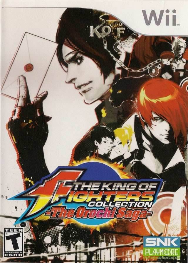 King of Fighters Collection: The Orochi Saga (Wii) - Game Manual Only