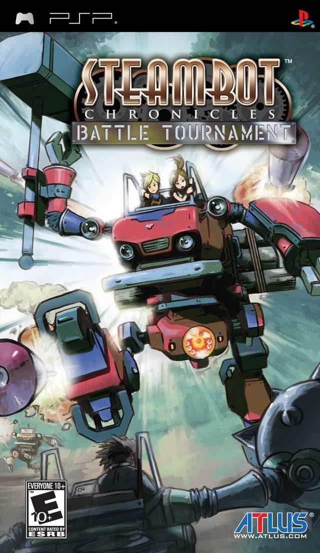 Steambot Chronicles: Battle Tournament (PSP) - Game Manual Only