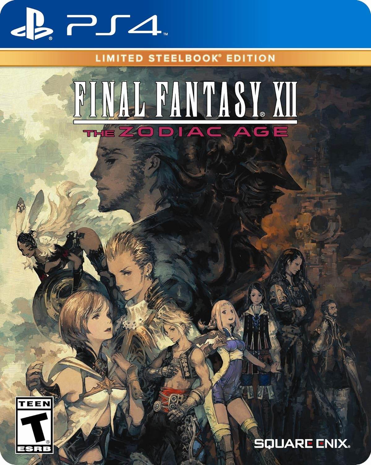 Final Fantasy XII The Zodiac Age Limited Steelbook Edition (Playstation 4) - Game Only