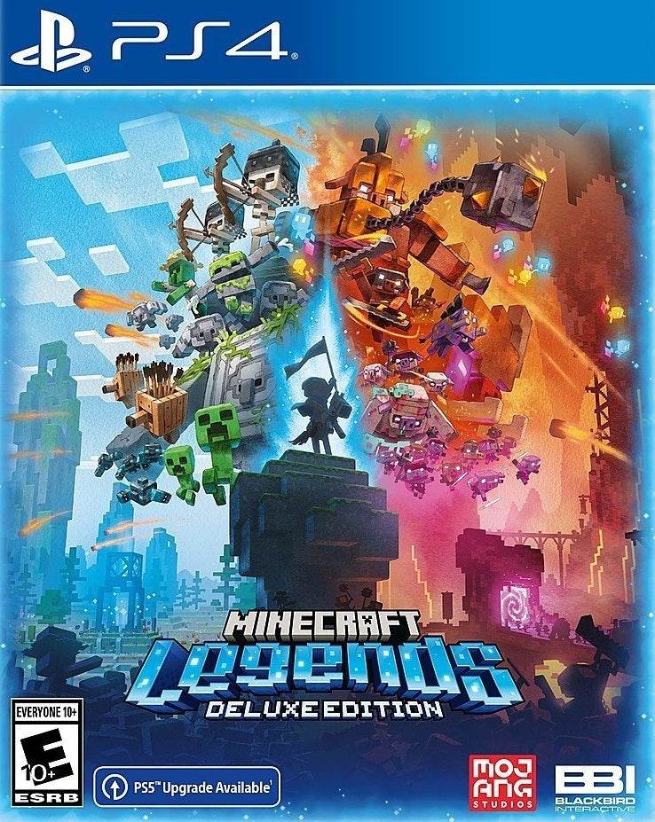 Minecraft Legends: Deluxe Edition (PlayStation 4) - Game Only