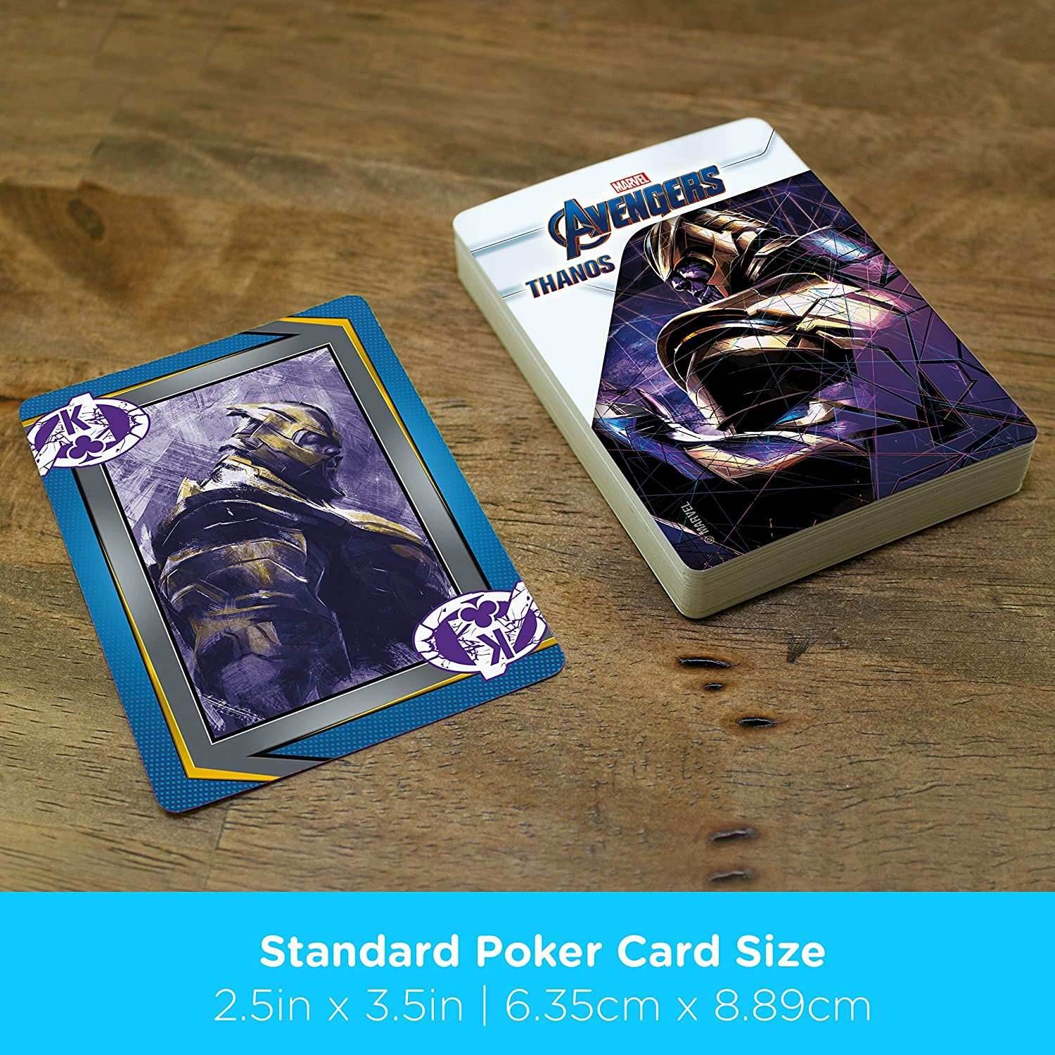 Aquarius Playing Cards: Marvel - Avengers Thanos - 