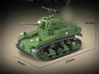 WWII - M3A1 - Stuart Light Tank - Mil-Blox