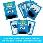 Aquarius Playing Cards: Sesame Street - Cookie Monster - 