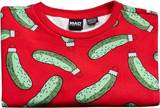 Rick and Morty Pickle Youth Red Sweatshirt - XS