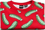 Rick and Morty Pickle Youth Red Sweatshirt - XS