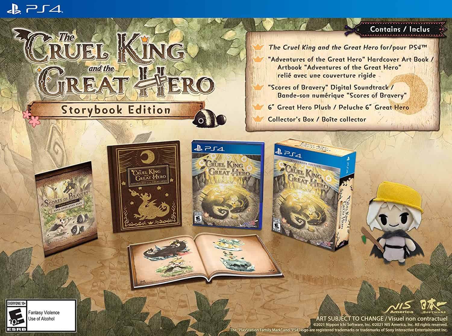 Cruel King and the Great Hero (Storybook Edition) (Playstation 4) - Brand New