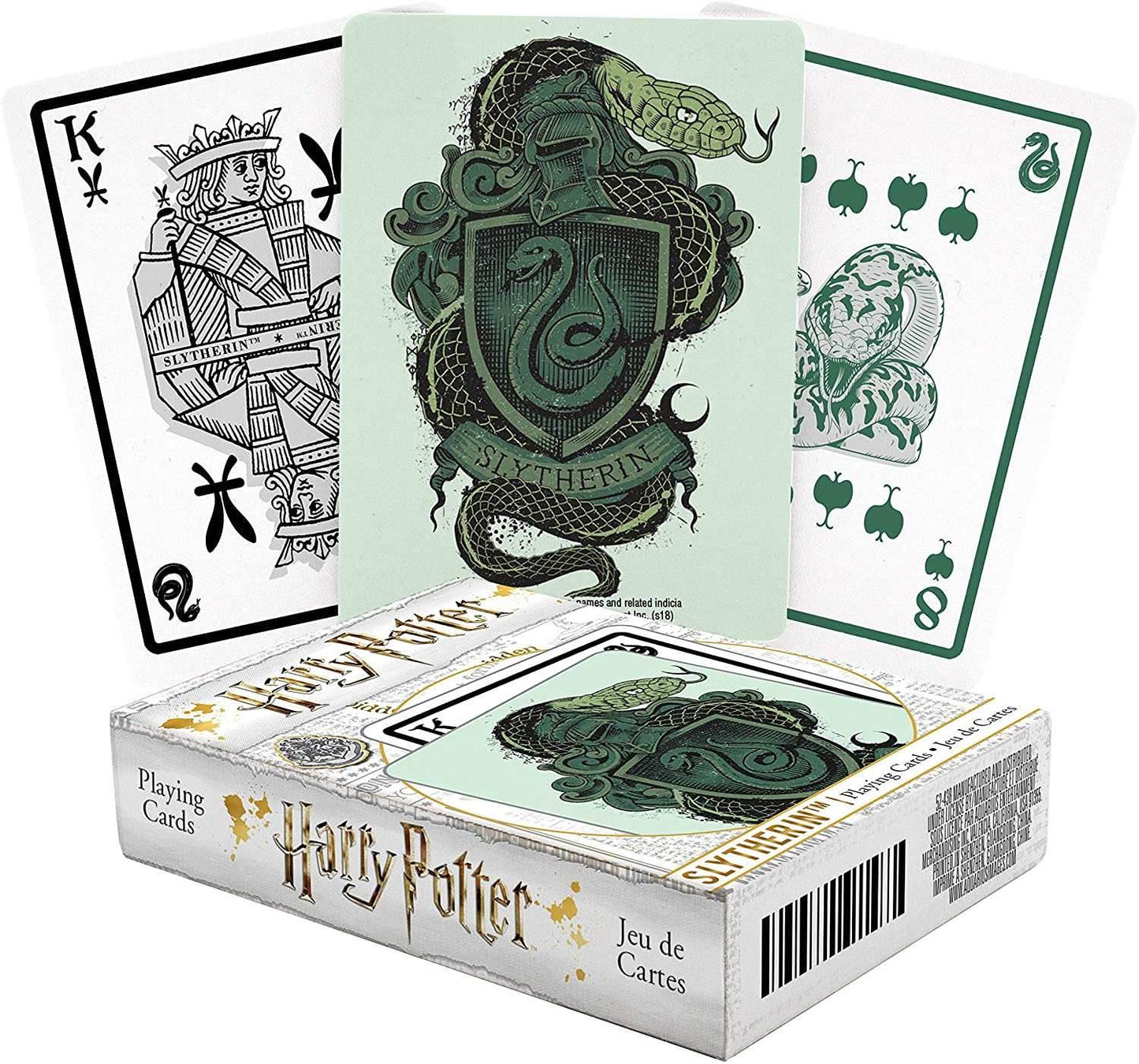 Aquarius Playing Cards: Harry Potter - Slytherin - 
