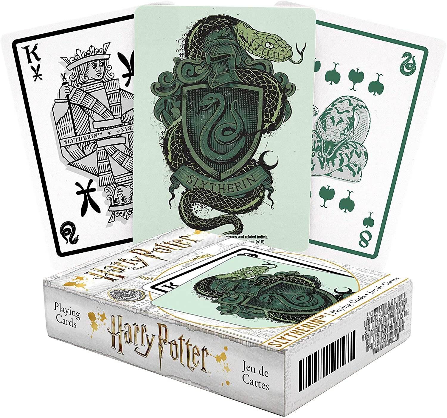 Aquarius Playing Cards: Harry Potter - Slytherin - 