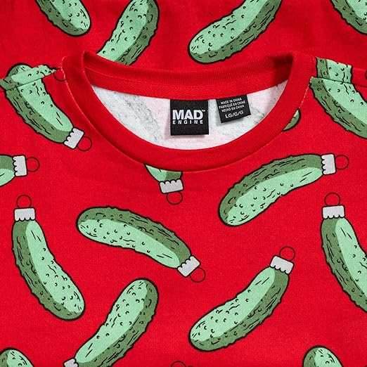 Rick and Morty Pickle Youth Red Sweatshirt - XS